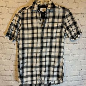 Q/S Plaid Button down shirt, XS